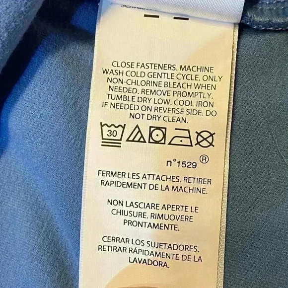 RLX Ralph Lauren Women Stretch Jersey Golf Quarter Zip SMALL Blue Pullover UPF50 - Picture 15 of 15